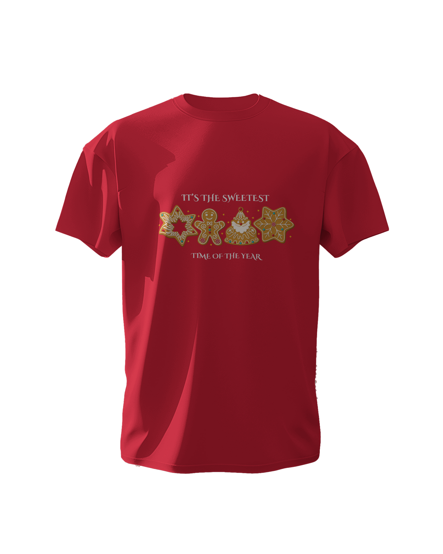 "It's the Sweetest Time of the Year" Christmas Graphic T-Shirt - Regular Fit - 100% Cotton
