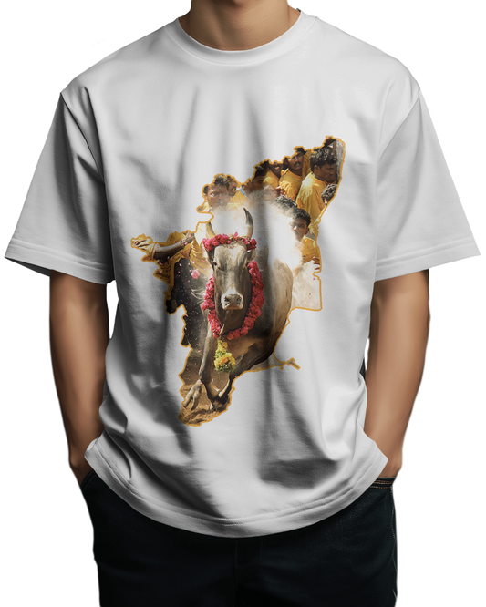 Jallikkattu | Pongal Cotton T-shirts
