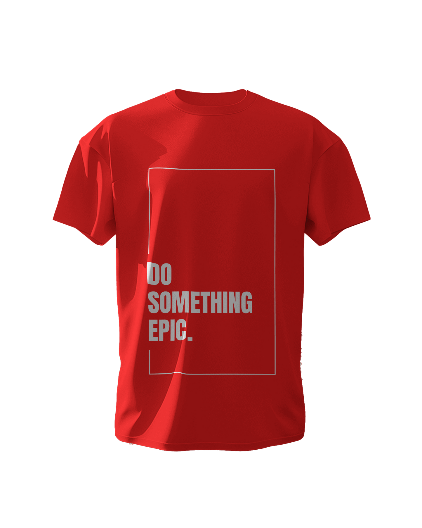 "Do Something Epic" Graphic Printed T-Shirt - Regular Fit - 100% Cotton