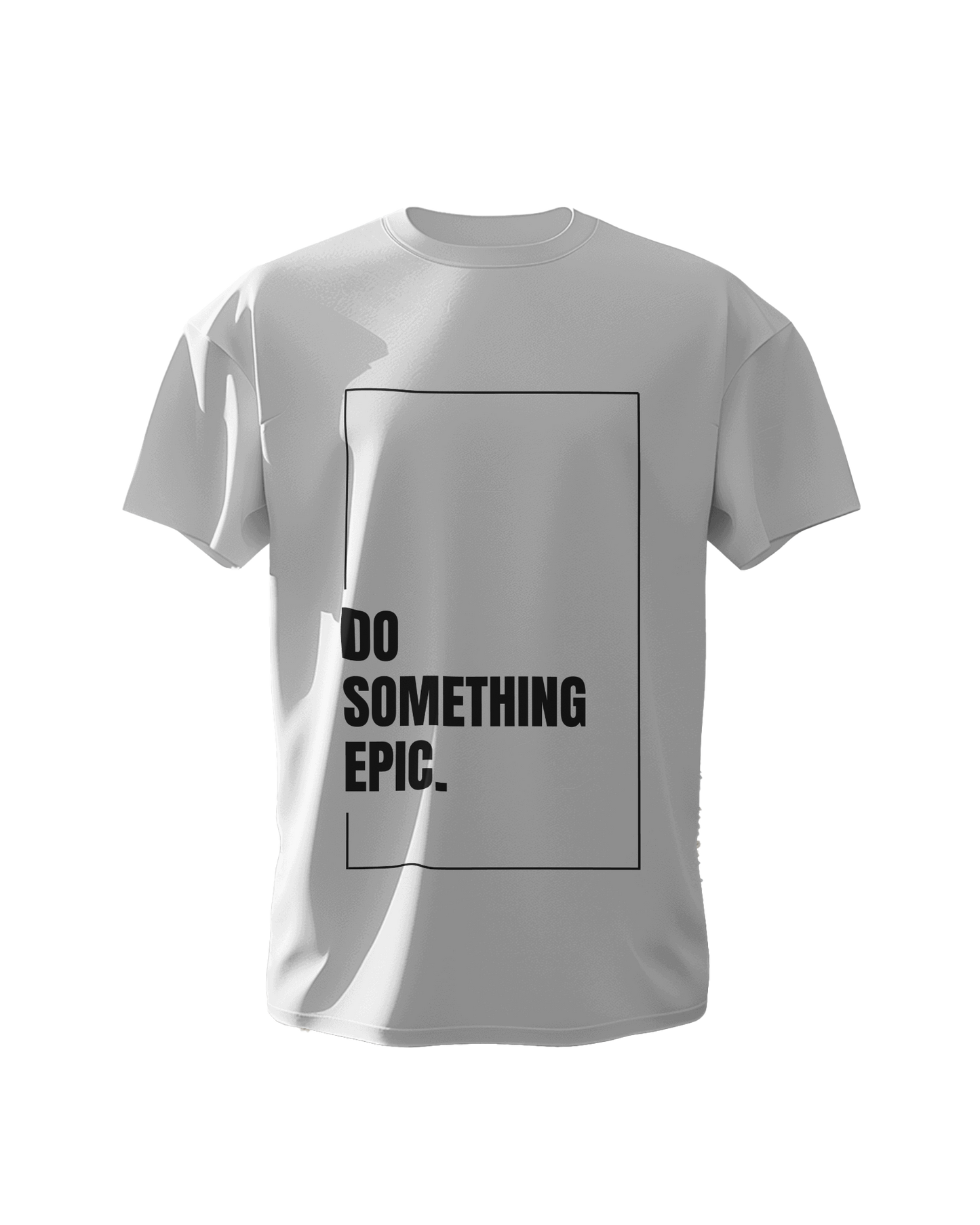 "Do Something Epic" Graphic Printed T-Shirt - Regular Fit - 100% Cotton