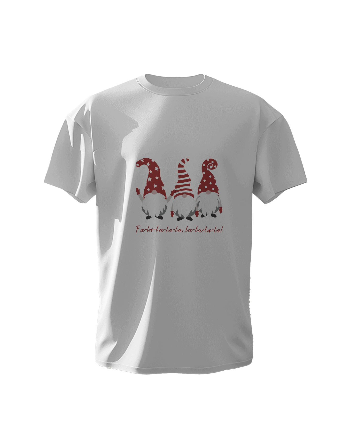 "Fa La La La La La La" Christmas Graphic T-Shirt - Regular Fit - 100% Cotton